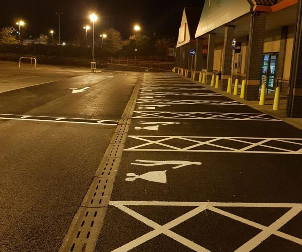 City Road Markings