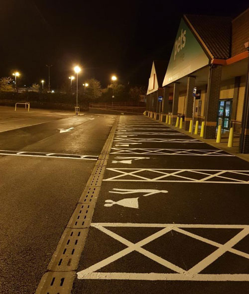 City Road Markings